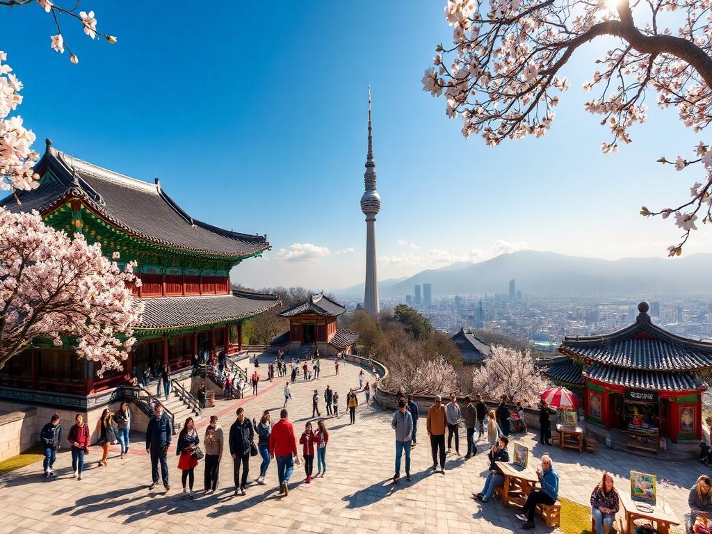 Khám phá Seoul: Gyeongbokgung & Namsan