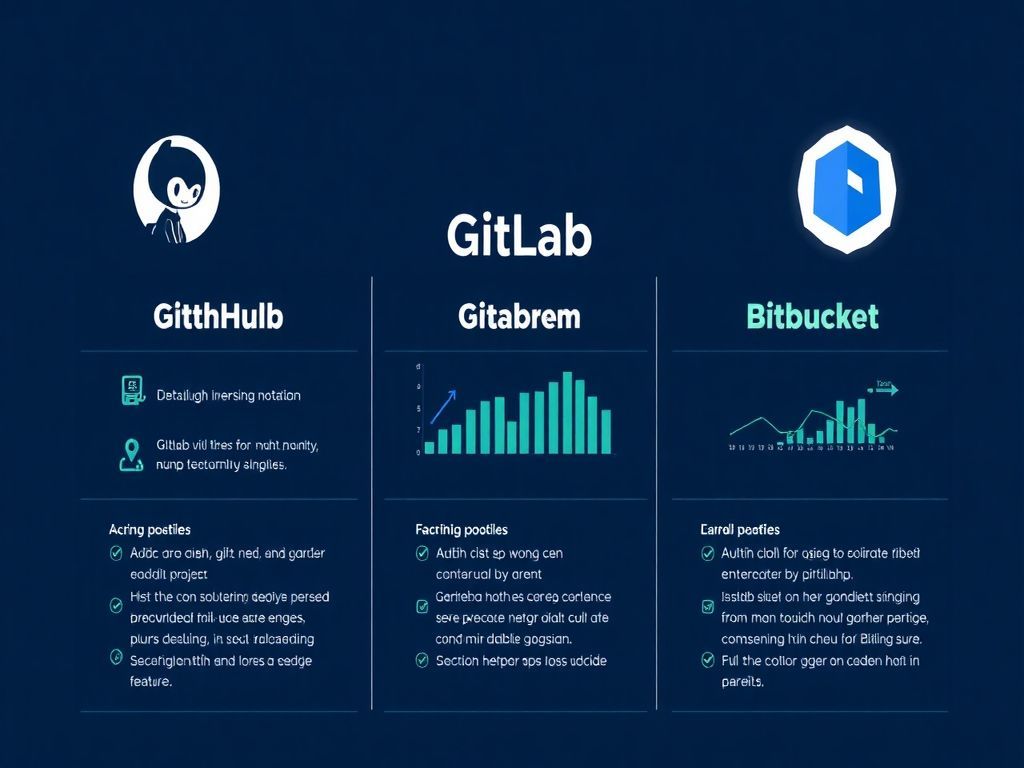 So Sánh GitHub, GitLab, Bitbucket