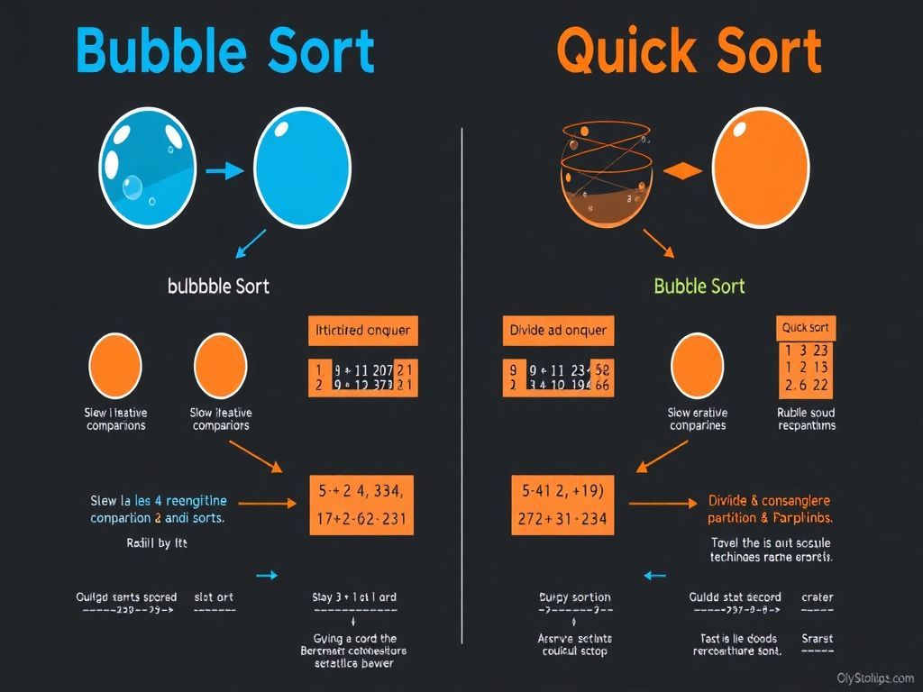 Thuật Toán Sắp Xếp: Bubble, Quick & Cải Tiến