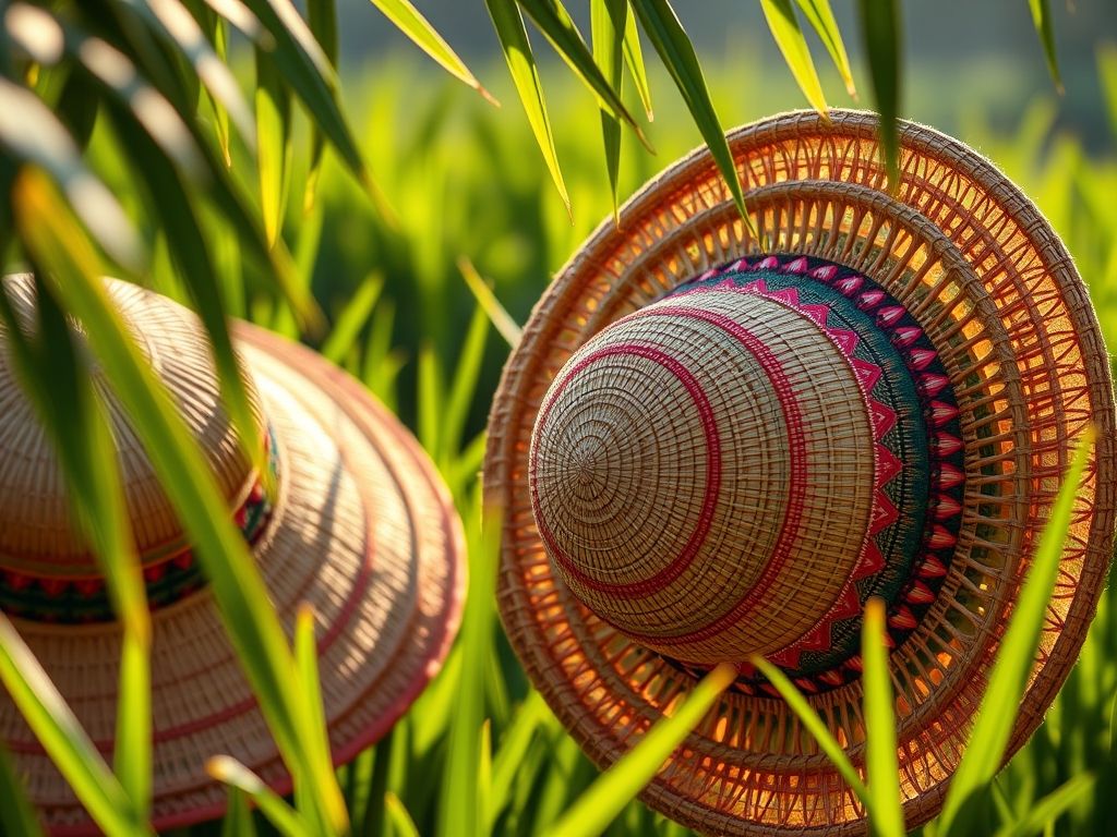 Vietnamese Straw Hats